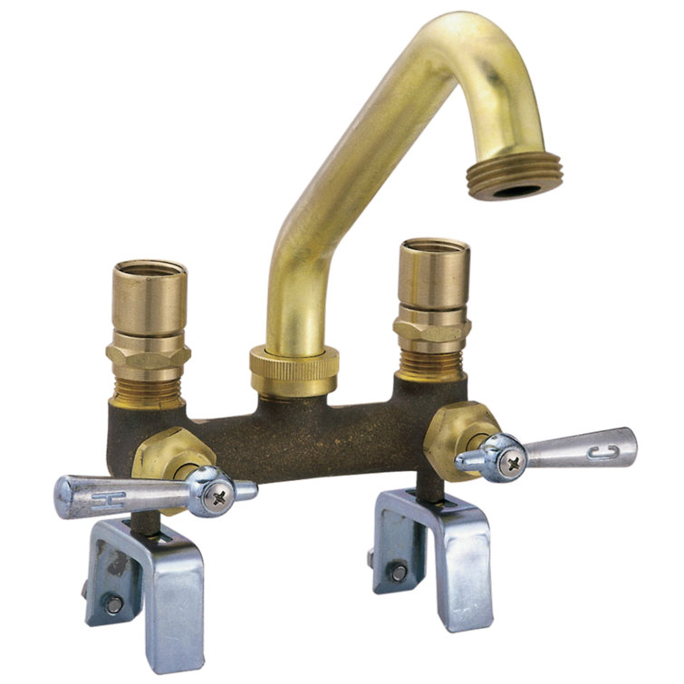 Banner Faucets Liberty Series Rough Brass Laundry Tub Faucet With Leg